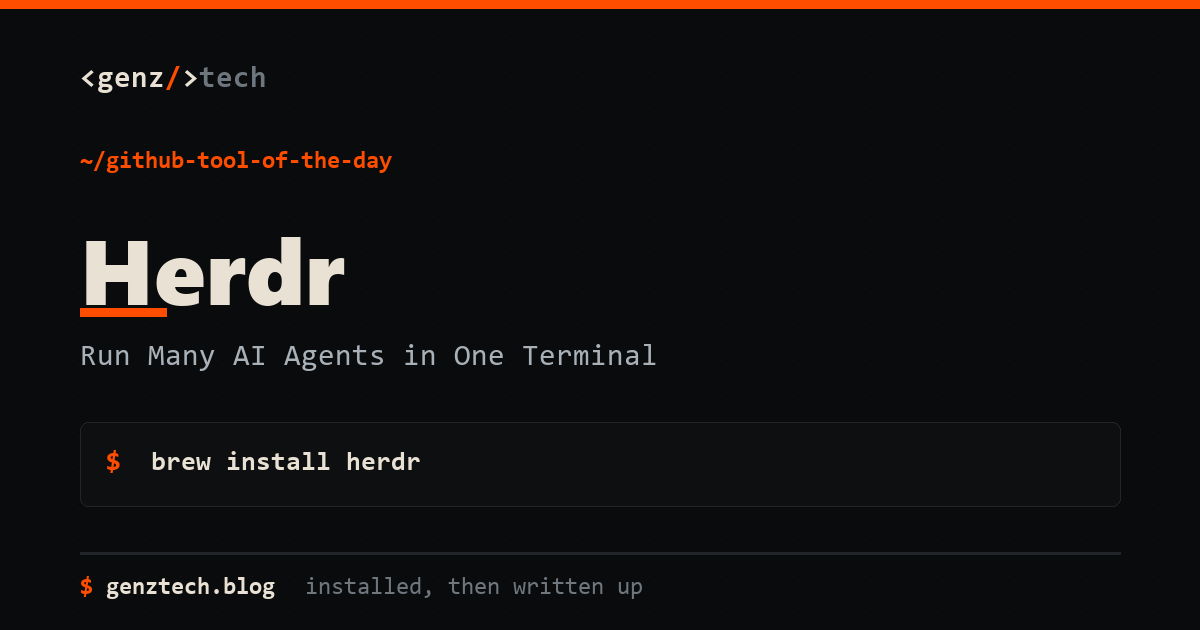 Herdr Setup: Run Many AI Agents in One Terminal, Tutorials explainer