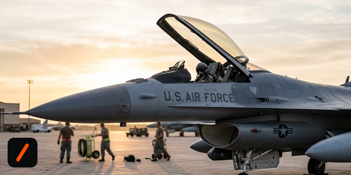 DARPA flies an AI-piloted F-16 in first fleet-jet test, AI explainer from GENZ TECH