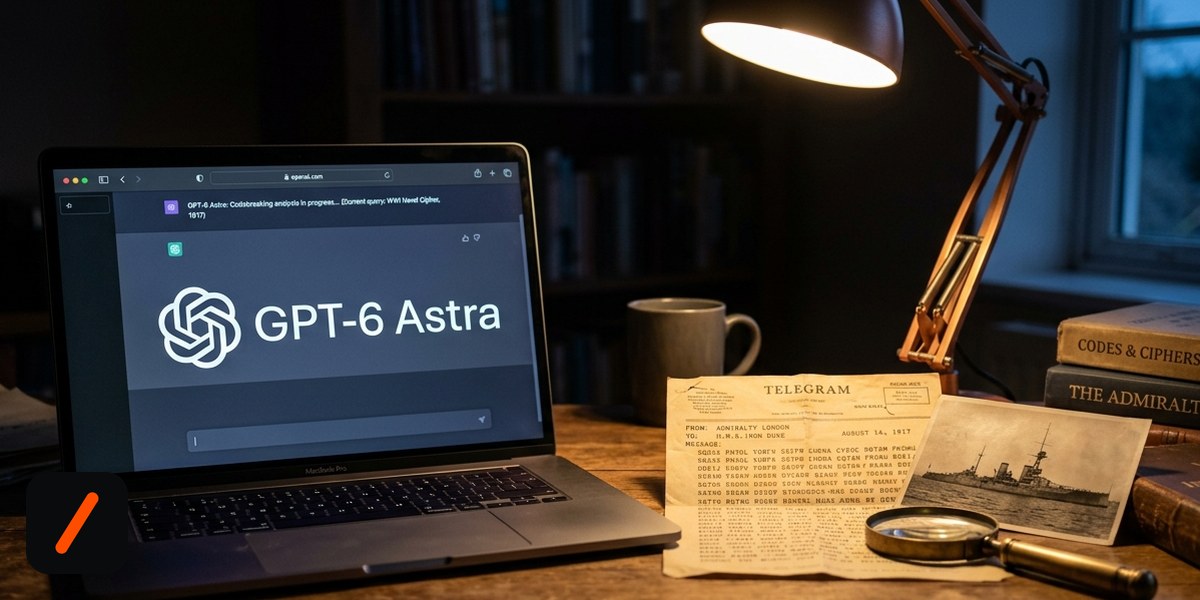 GPT-6 Astra Decoded a 1918 Cipher, But Not From Scratch, AI explainer from GENZ TECH