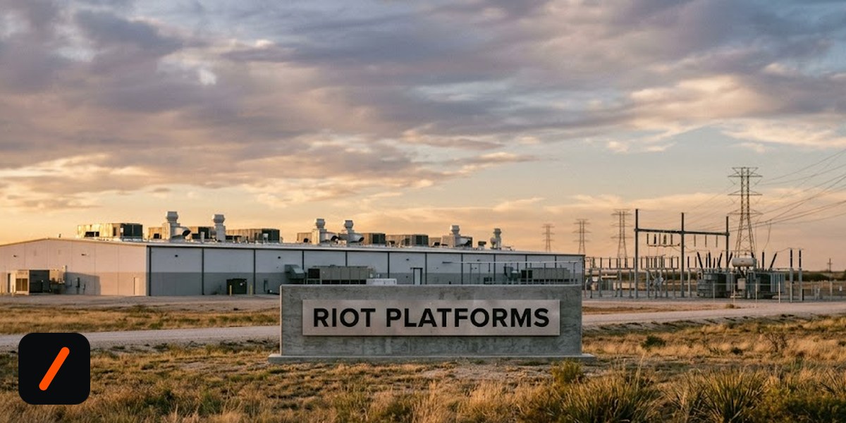 Riot's $9.1B AI Lease: Bloomberg Names Anthropic as Tenant, AI