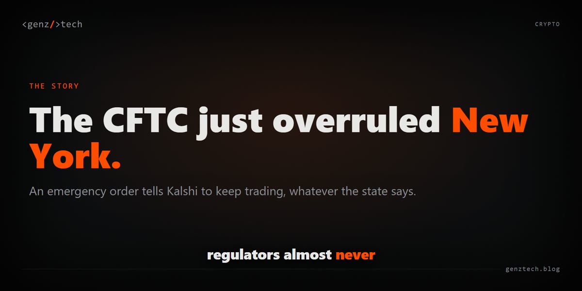 CFTC emergency order keeps Kalshi live in New York