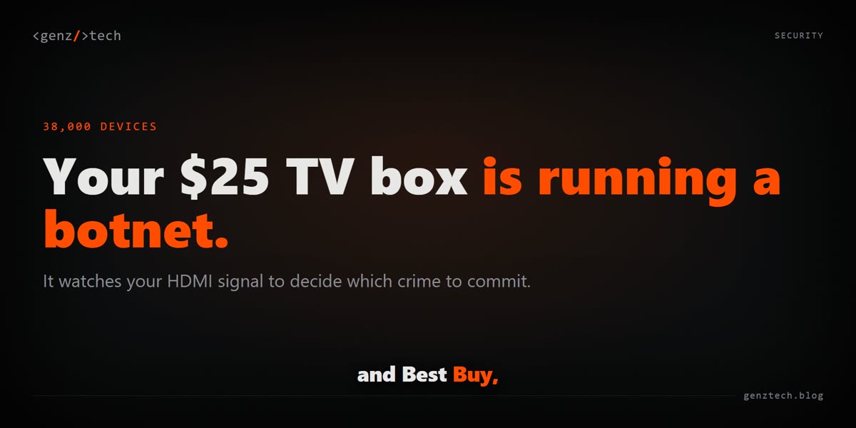 Cheap Android TV boxes are running an ad-fraud botnet
