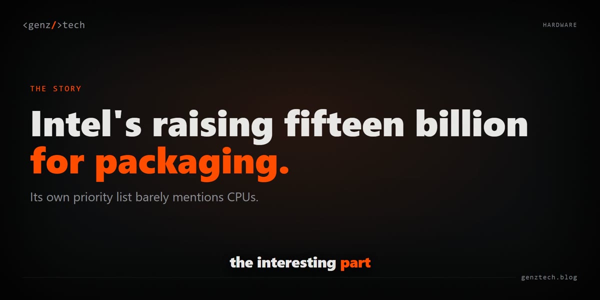 Intel's $15B packaging bet, explained