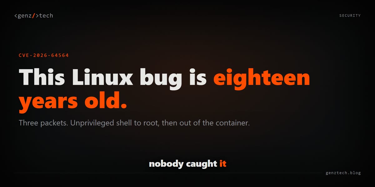 SCTPhantom: the 18-year-old Linux bug that hands out root