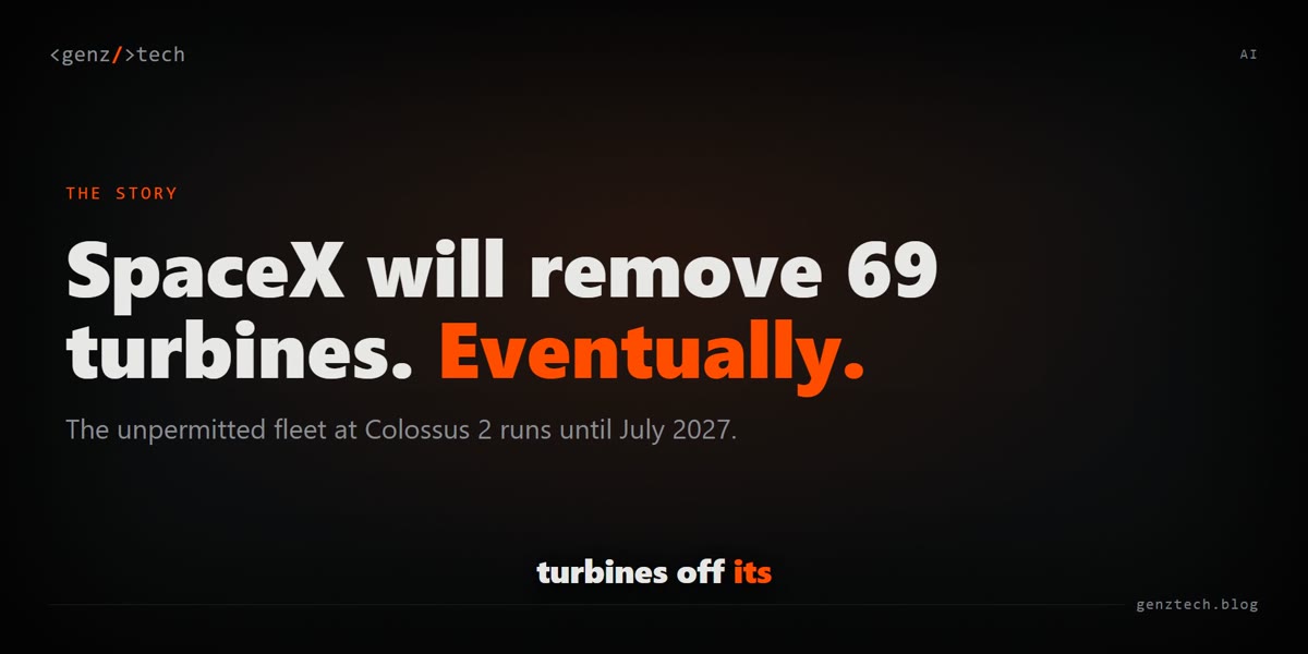 Why xAI's turbines run one more year