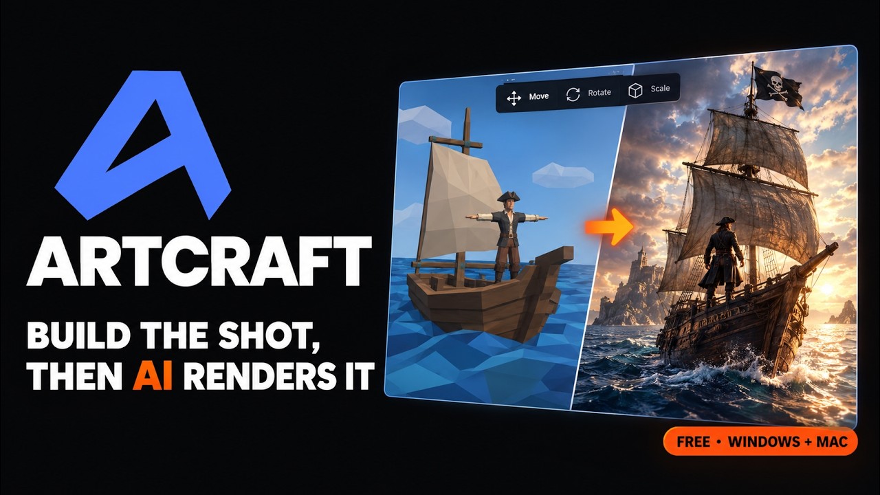 ArtCraft on Windows and Mac: Install the AI Image and Video IDE — install command and what it does