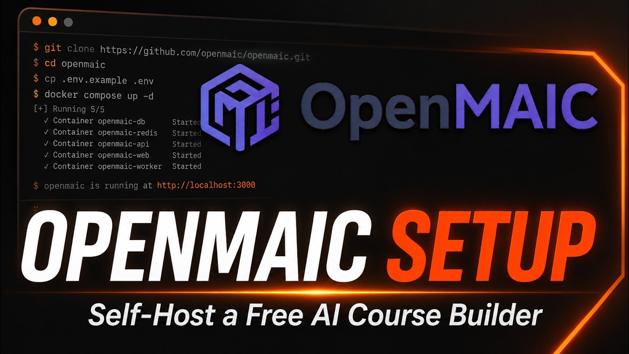 OpenMAIC Setup: Self-Host a Free AI Course Builder — install command and what it does