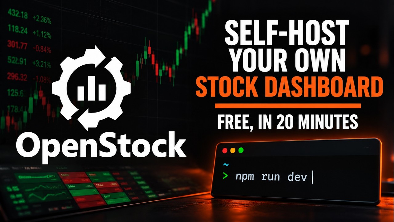 OpenStock Setup: Self-Host a Free Stock Tracker in 20 Minutes — install command and what it does